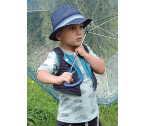 Weste Basti & Meliha - Freebook von Feelini